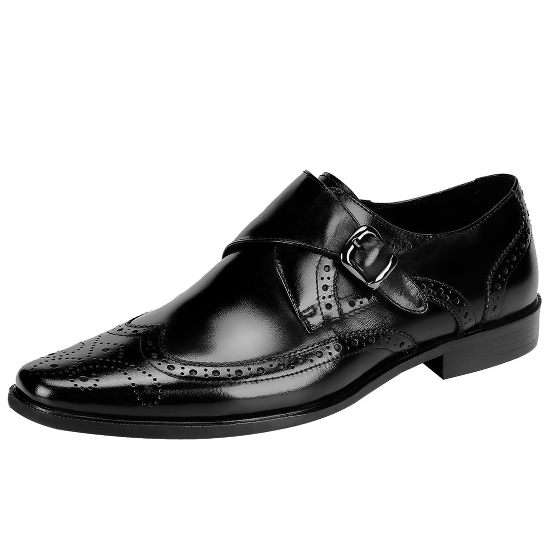 The Farwell Wingtip Single Monk Strap