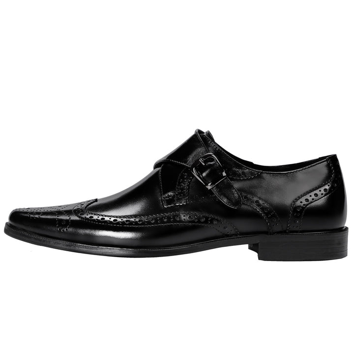 The Farwell Wingtip Single Monk Strap