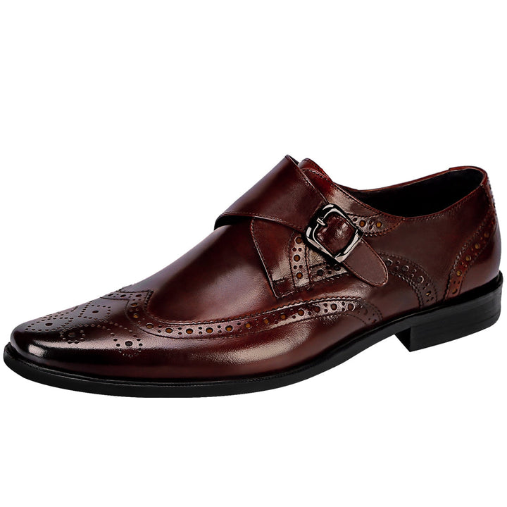 The Farwell Wingtip Single Monk Strap