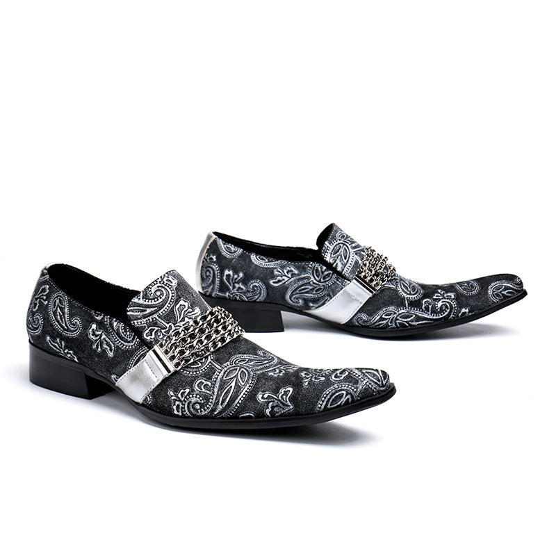 Dola  Argento Paisley Dress Shoes 9185