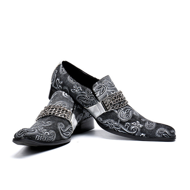 Dola  Argento Paisley Dress Shoes 9185