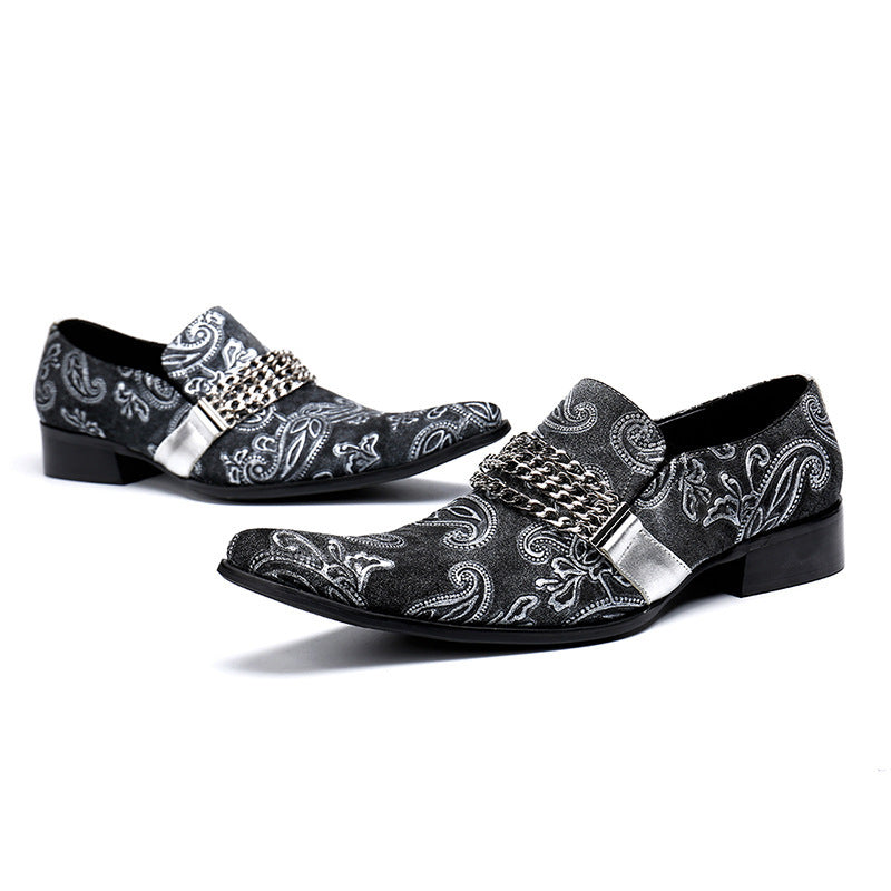 Dola  Argento Paisley Dress Shoes 9185