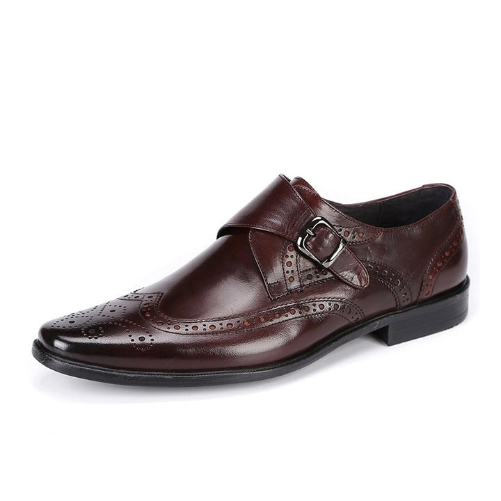 The Farwell Wingtip Single Monk Strap