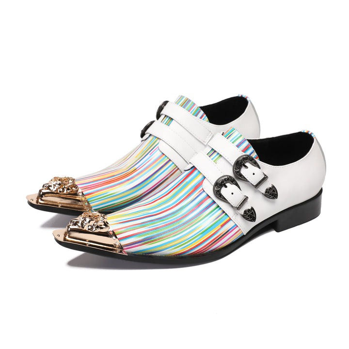 Dola Nuvole Arcobaleno Floral Metal Tip Shoes 9192