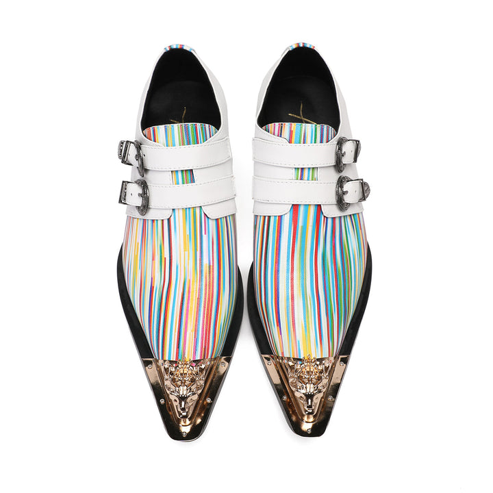 Dola Nuvole Arcobaleno Floral Metal Tip Shoes 9192