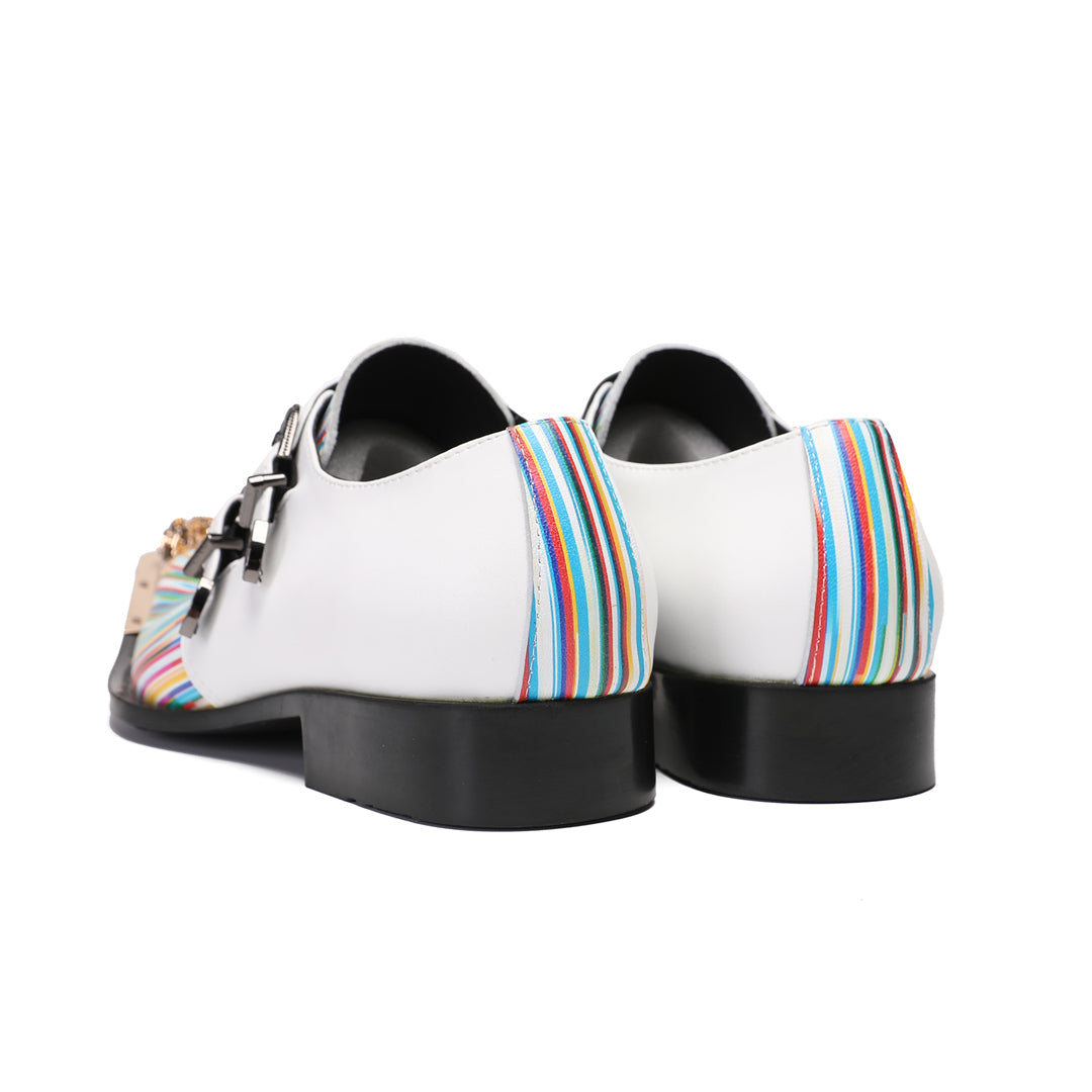 Dola Nuvole Arcobaleno Floral Metal Tip Shoes 9192