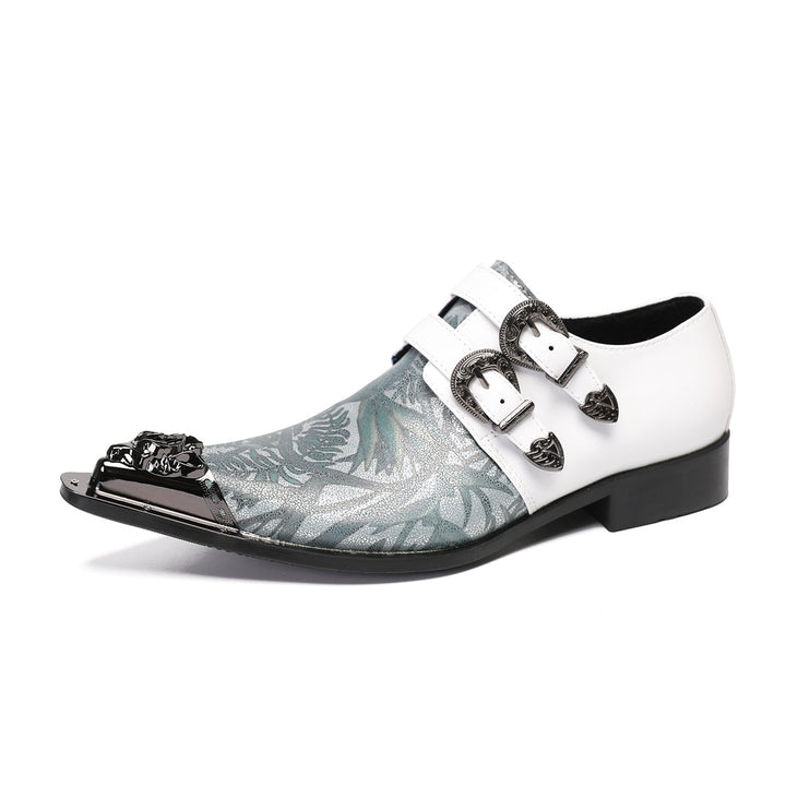 Dola Piante Verdi Floral Metal Tip Shoes 9193