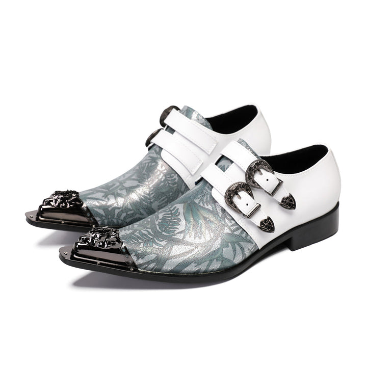 Dola Piante Verdi Floral Metal Tip Shoes 9193