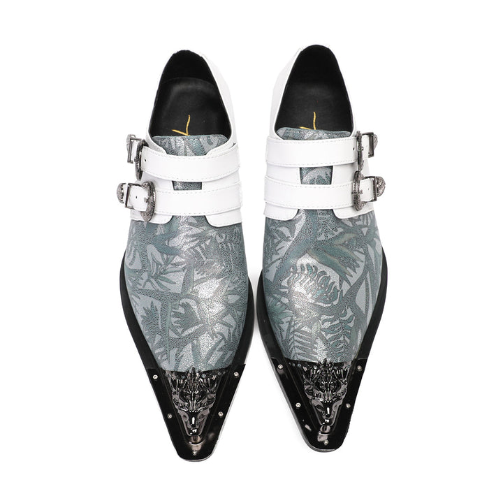 Dola Piante Verdi Floral Metal Tip Shoes 9193