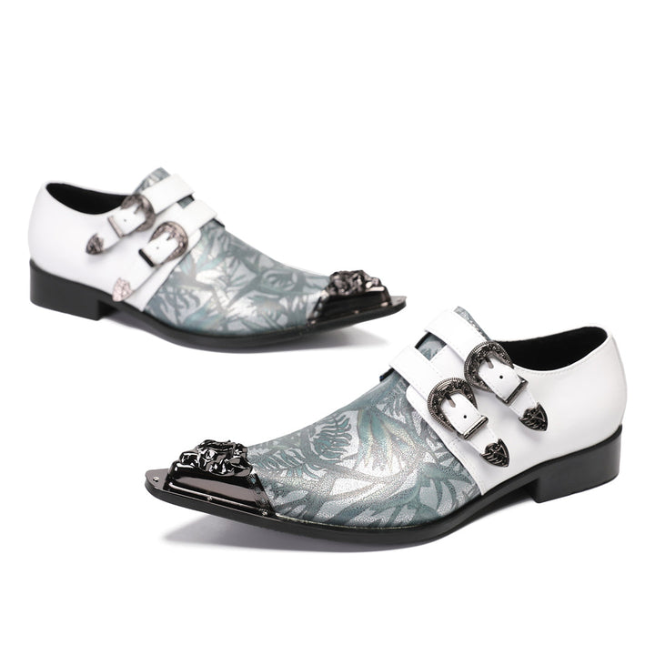 Dola Piante Verdi Floral Metal Tip Shoes 9193