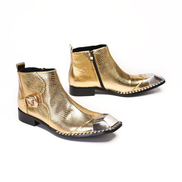 Dola  Serpente D'oro Ankle Boots 9202