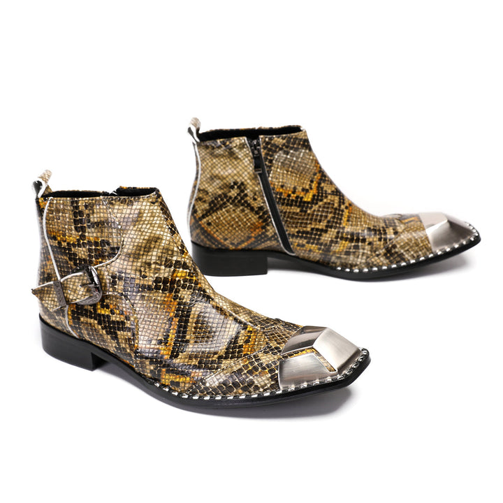 Dola  Serpente Fiore Ankle Boots 9203