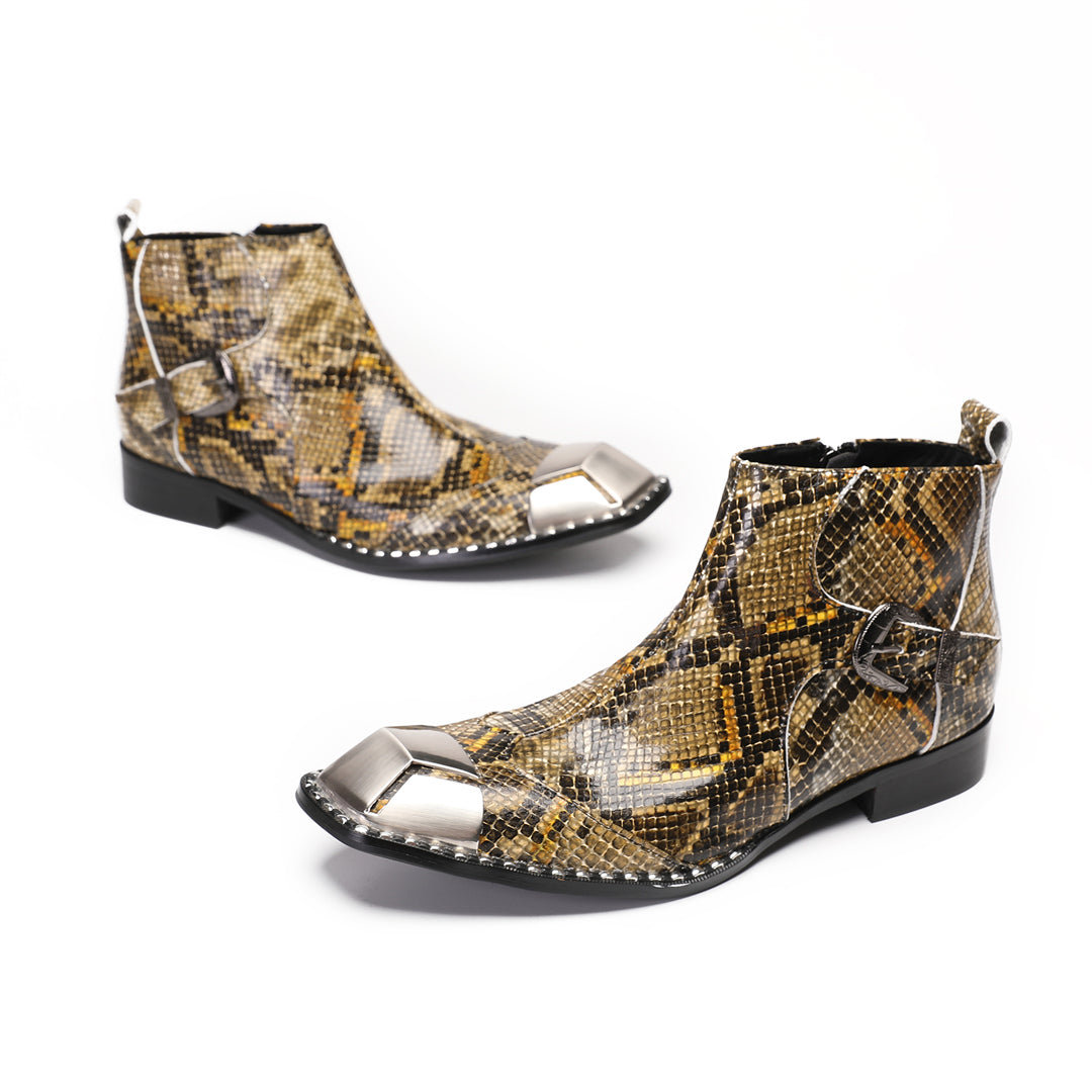 Dola  Serpente Fiore Ankle Boots 9203