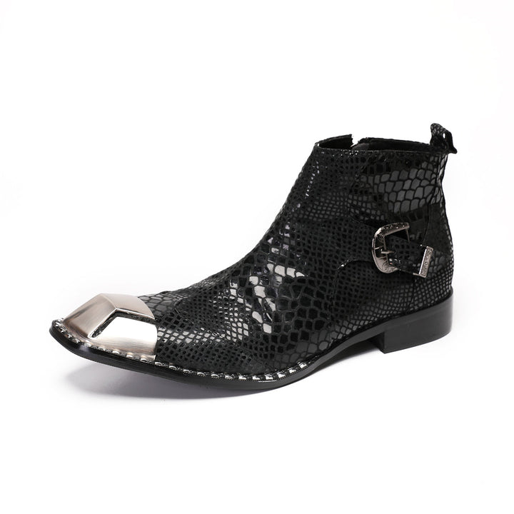 Dola  Serpente Nero Ankle Boots 9204