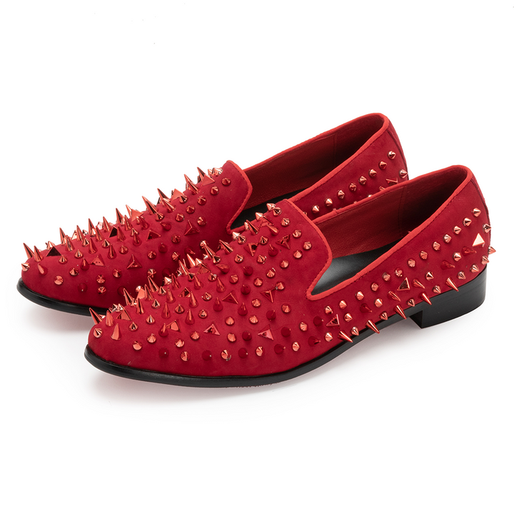 Dola  Red Rivet Dress Shoes 9178