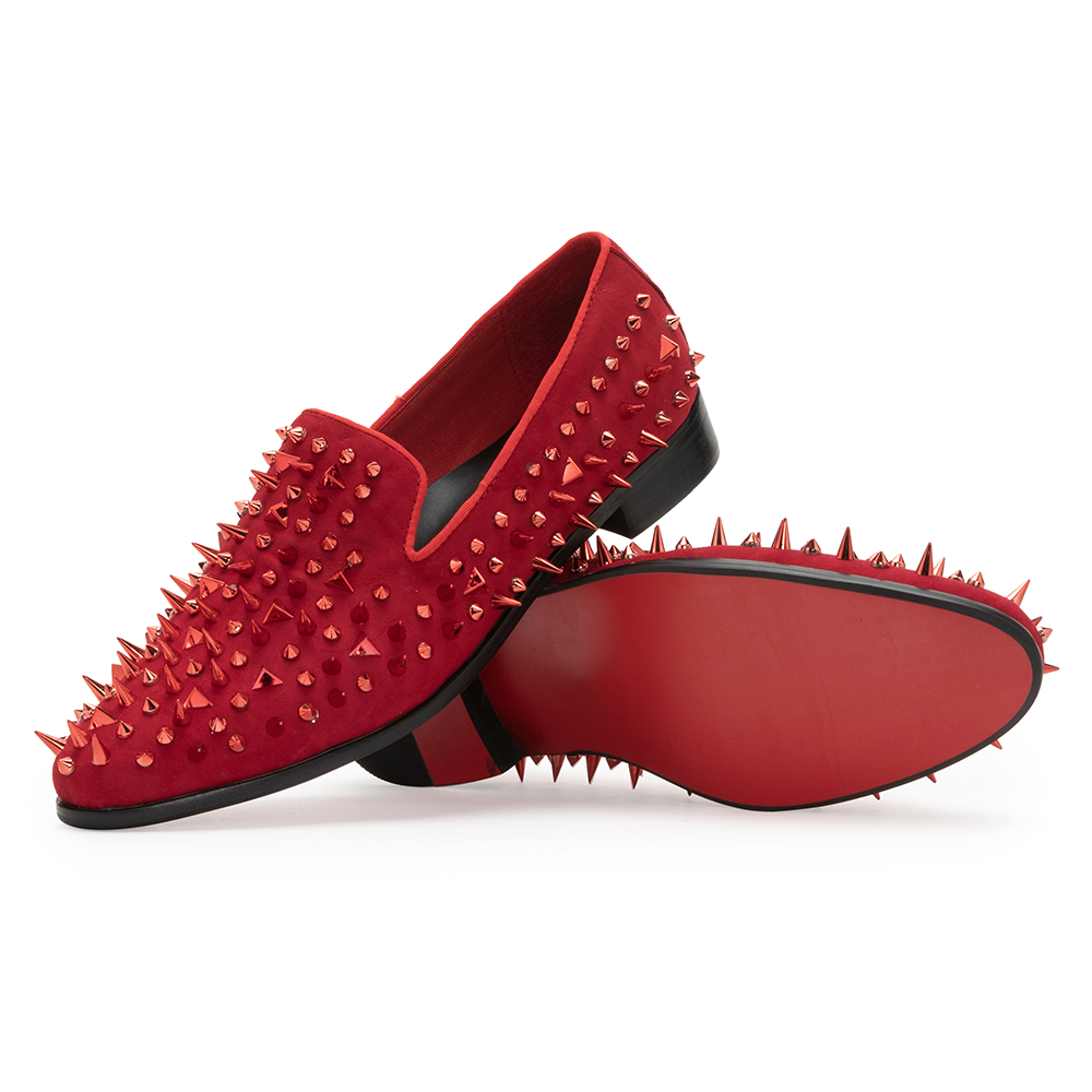 Dola  Red Rivet Dress Shoes 9178