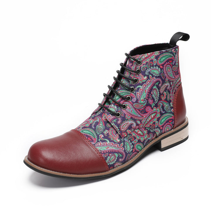 Paisley Voyager Short Boots #4006