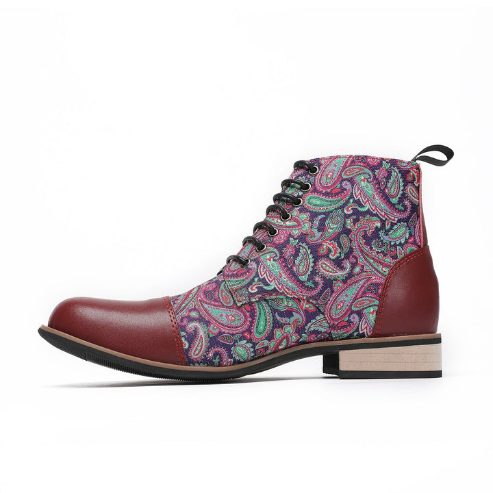 Paisley Voyager Short Boots #4006