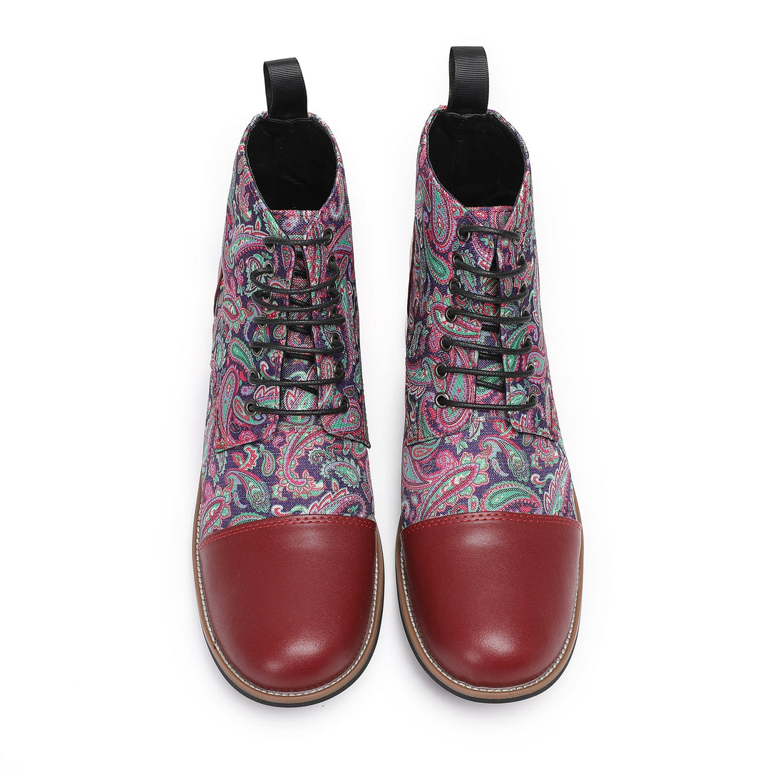 Paisley Voyager Short Boots #4006