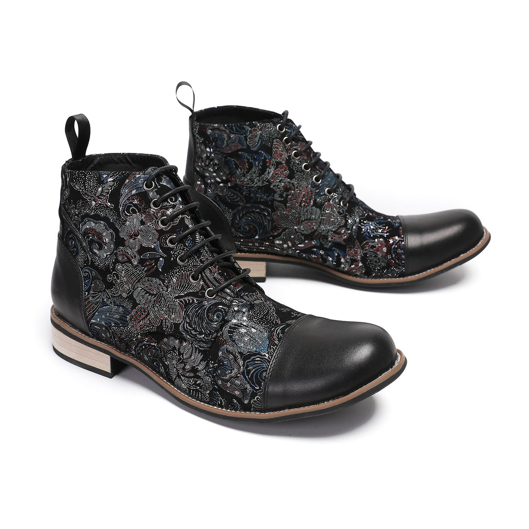 Shadow Fleur Short Boots #4008