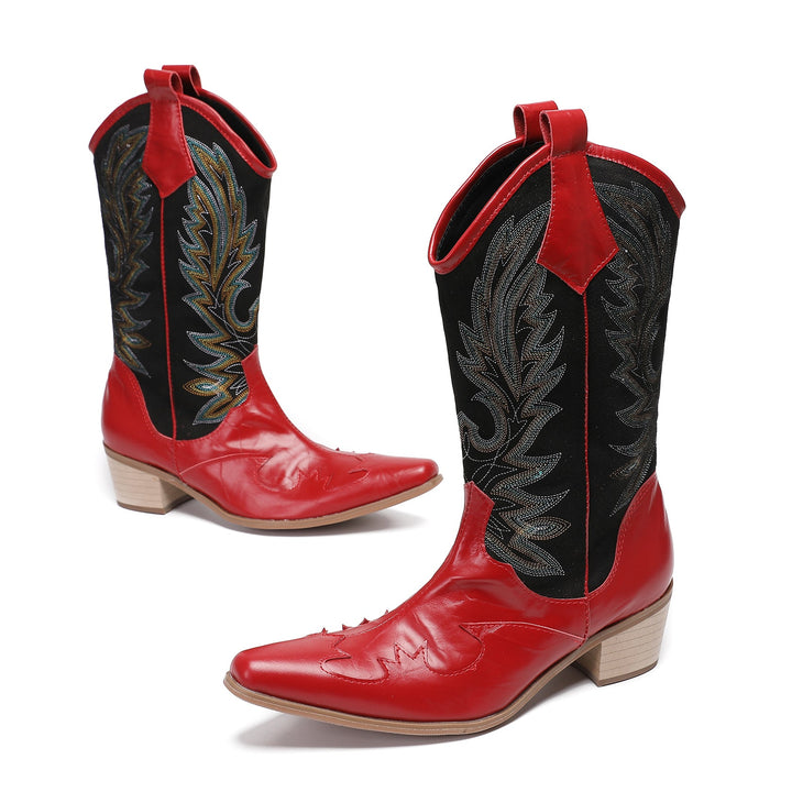 Midnight Flame High Boots #4013