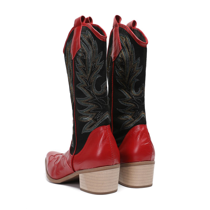 Midnight Flame High Boots #4013