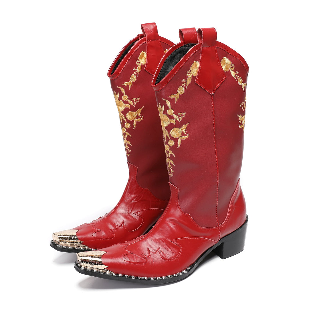 Crimson Rodeo High Boots #4014