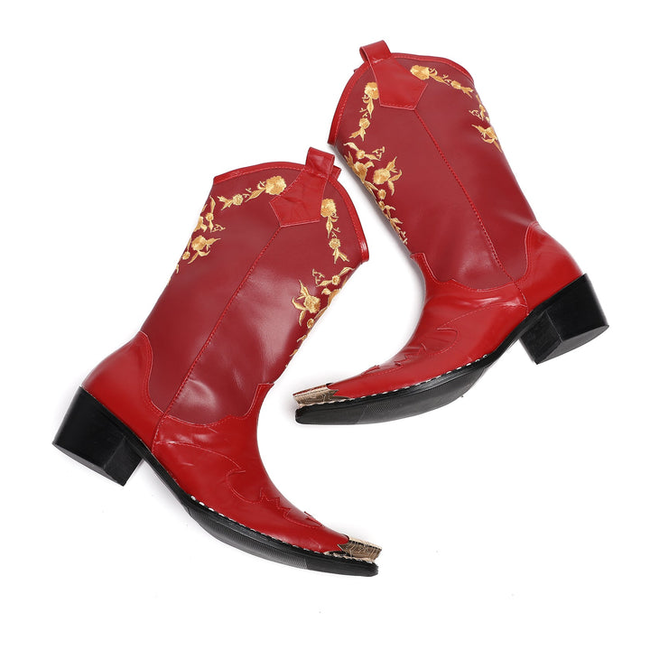 Crimson Rodeo High Boots #4014