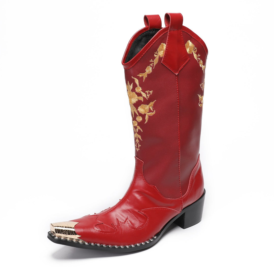 Crimson Rodeo High Boots #4014