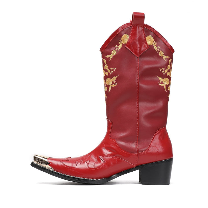 Crimson Rodeo High Boots #4014