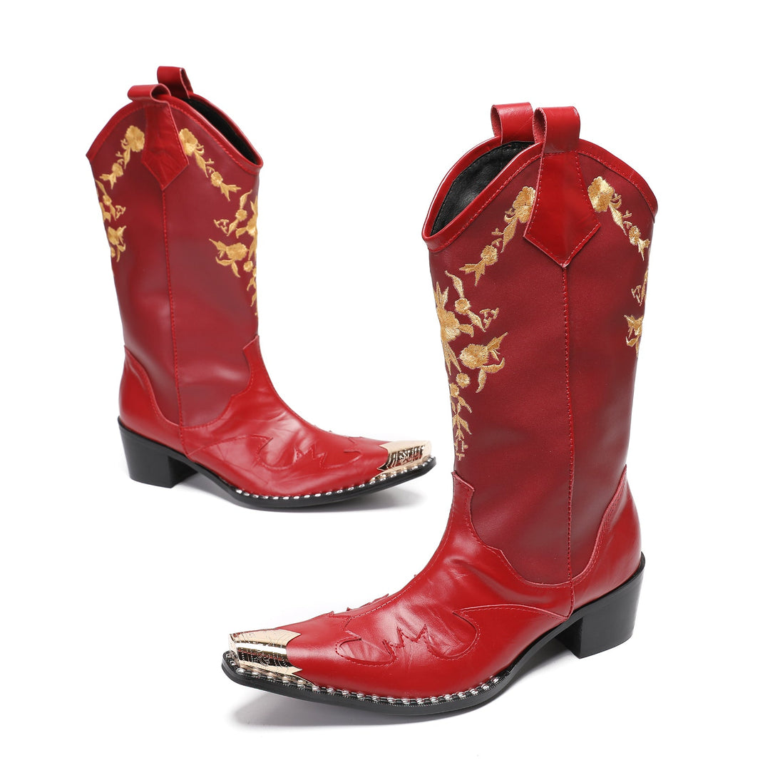 Crimson Rodeo High Boots #4014