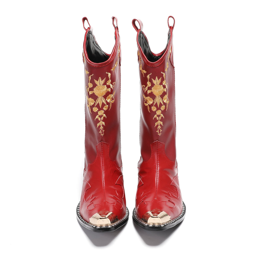 Crimson Rodeo High Boots #4014