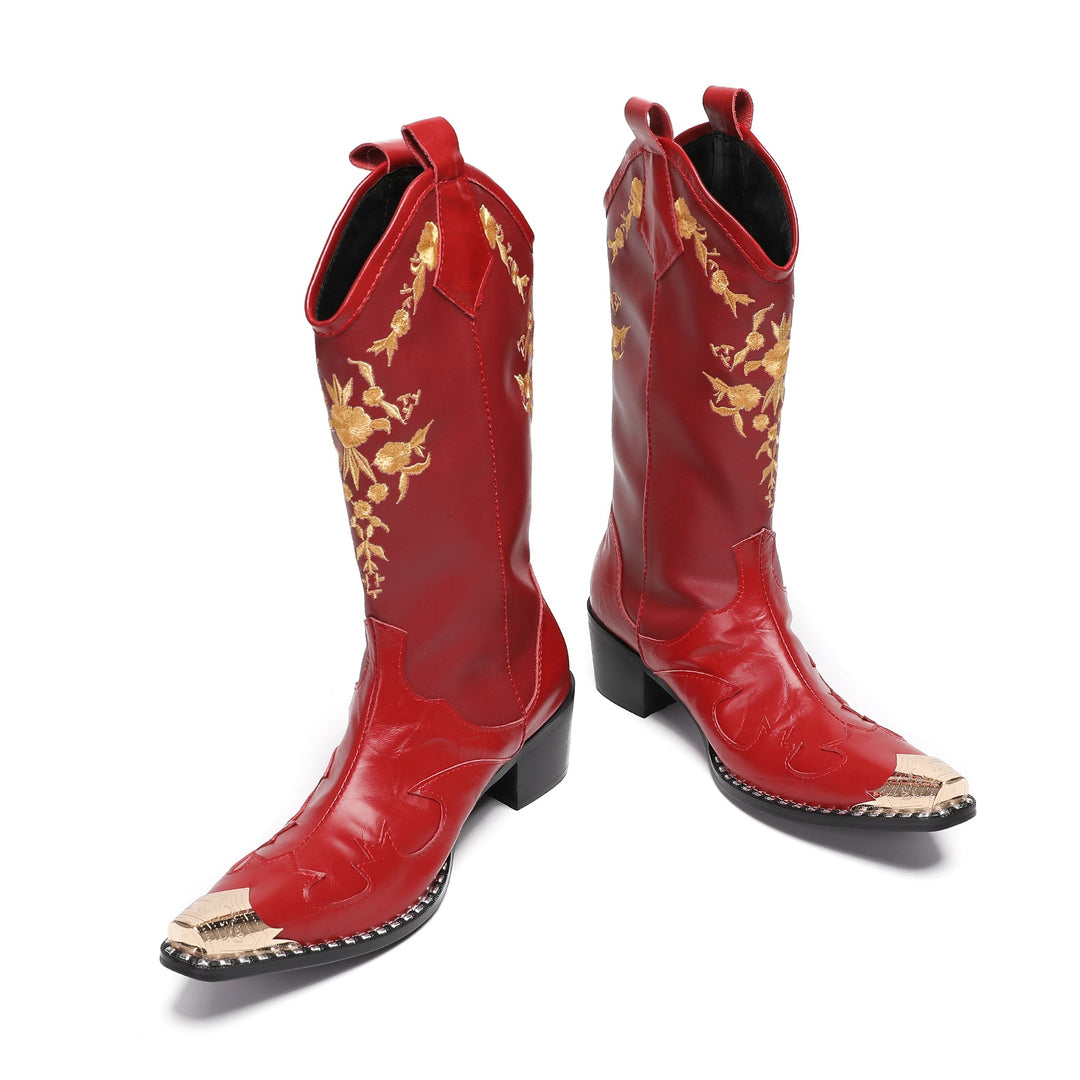 Crimson Rodeo High Boots #4014