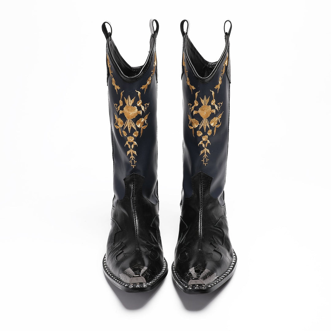 Golden Thorn High Boots #4016