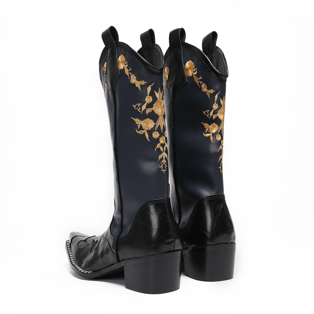 Golden Thorn High Boots #4016