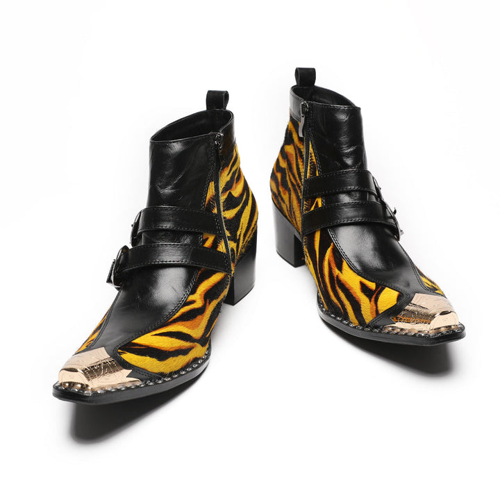 Tiger Fury Metal Tip Boots #4022