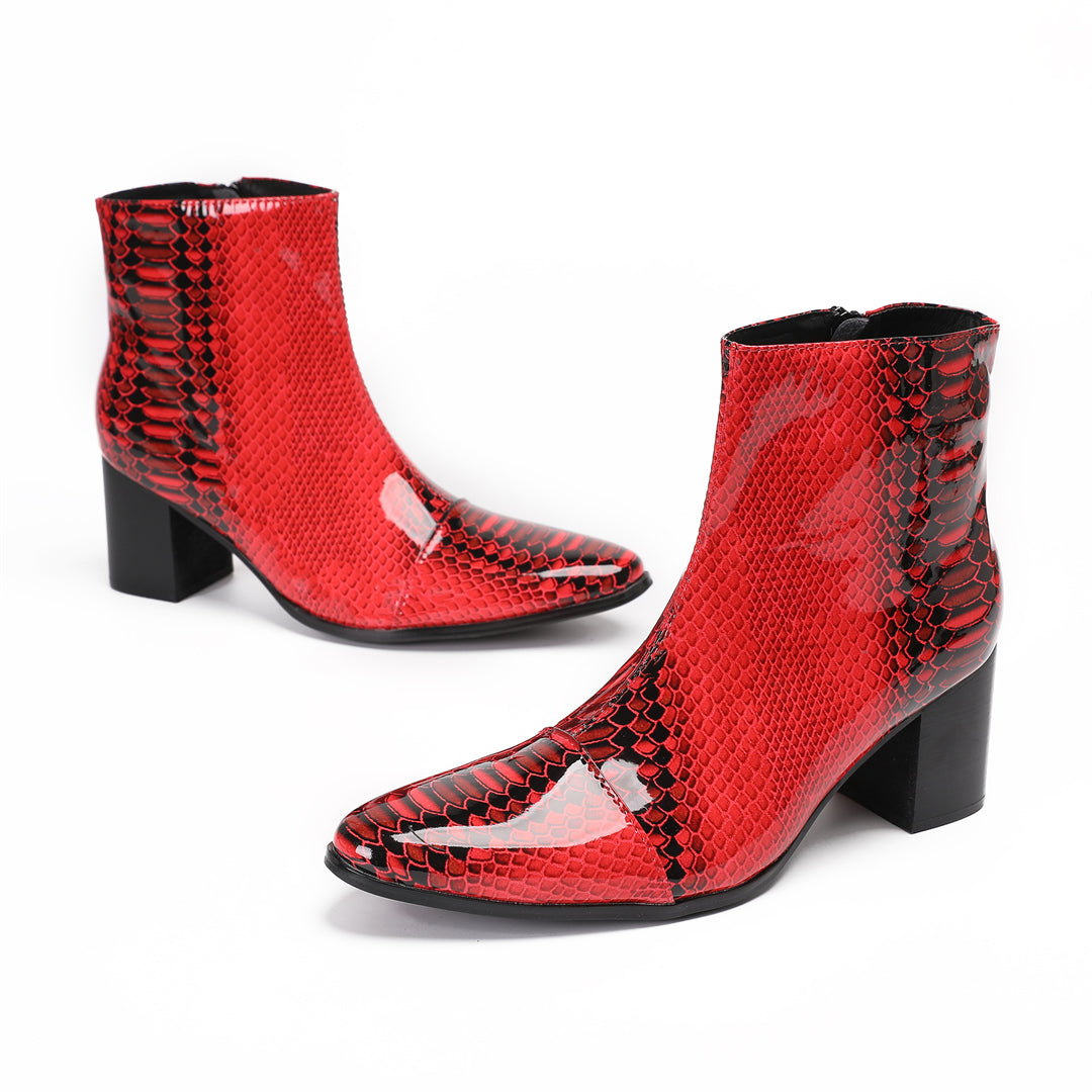 Scarlet Fang High Heel Boots #4025