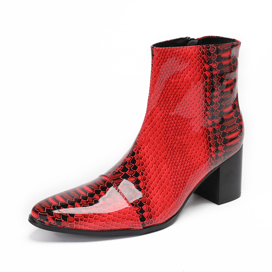 Scarlet Fang High Heel Boots #4025