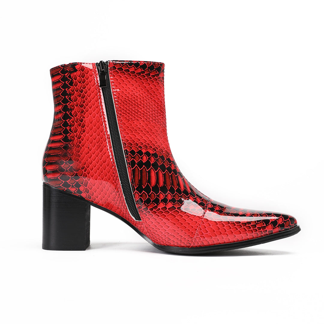 Scarlet Fang High Heel Boots #4025