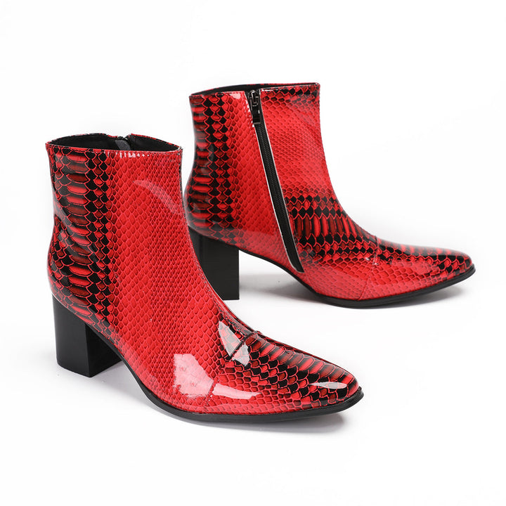 Scarlet Fang High Heel Boots #4025