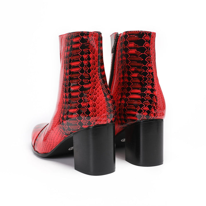 Scarlet Fang High Heel Boots #4025