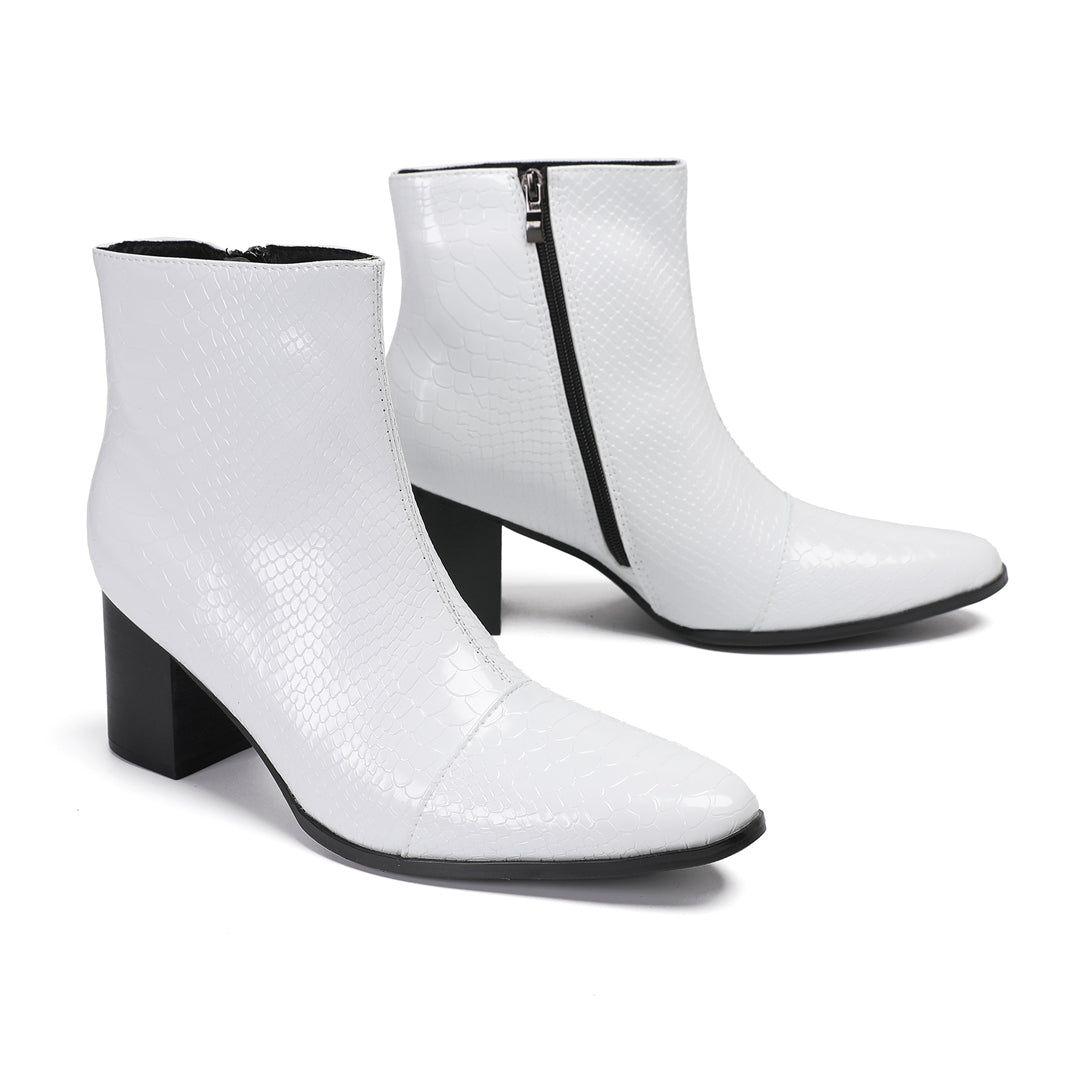 Lunar Serpentine High Heel Boots #4028