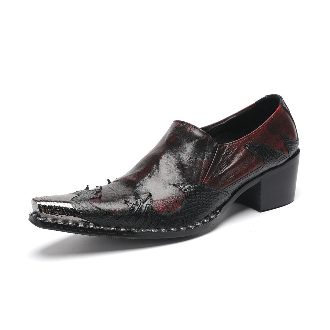 Luxurious_Crimson_Metal_Tip_Shoes_4057_Party_Wear_DOLA_Shoes