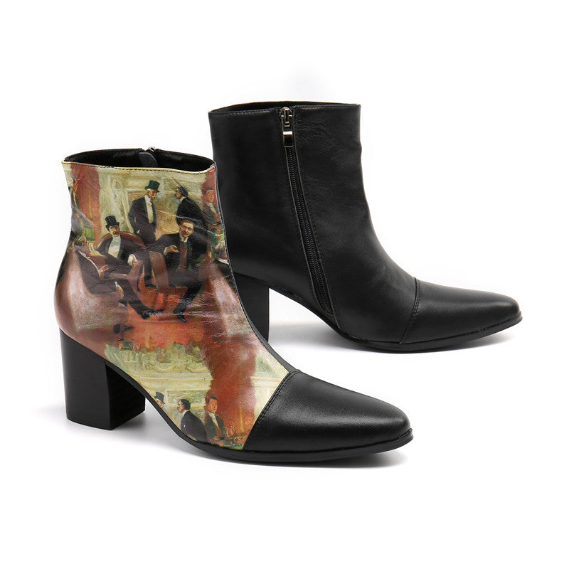 Dola The Renaissance Vintage High-Heel Boot #8101