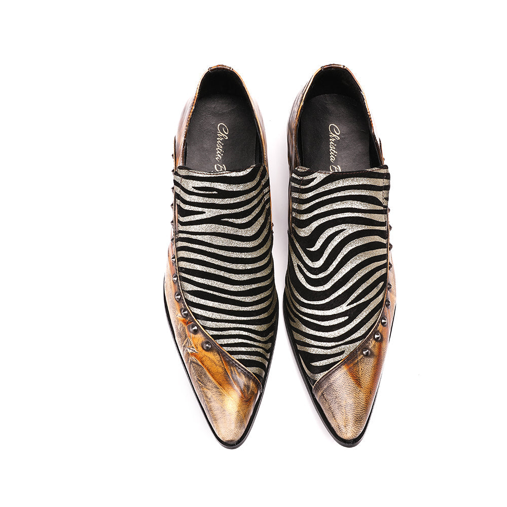 Dola Zebra Dress Shoes #8038