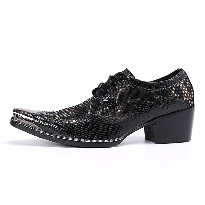 Dola  Italian Snake High Heel Shoes #8118