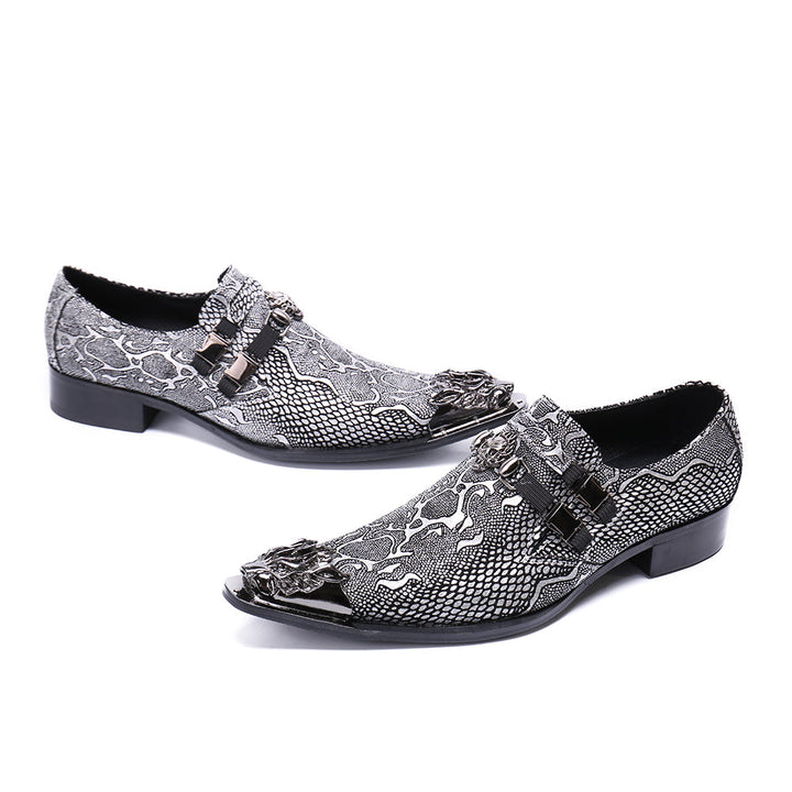 Dola Evil ITALIAN SNAKE Dress Shoes #8048