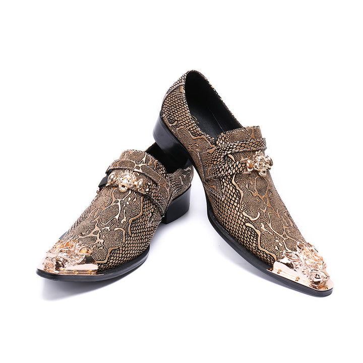 Dola Evil ITALIAN SNAKE Dress Shoes #8048