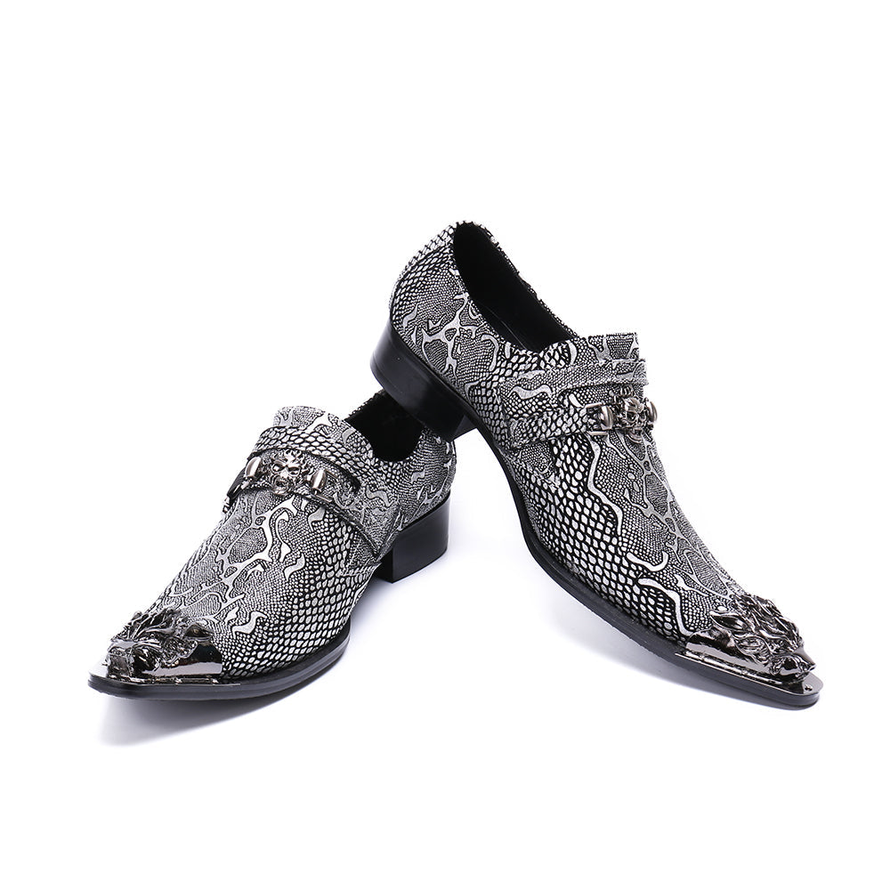 Dola Evil ITALIAN SNAKE Dress Shoes #8048