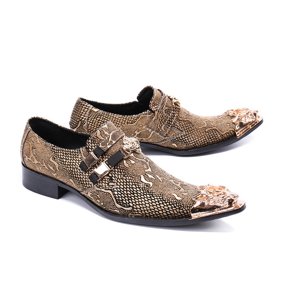 Dola Evil ITALIAN SNAKE Dress Shoes #8048